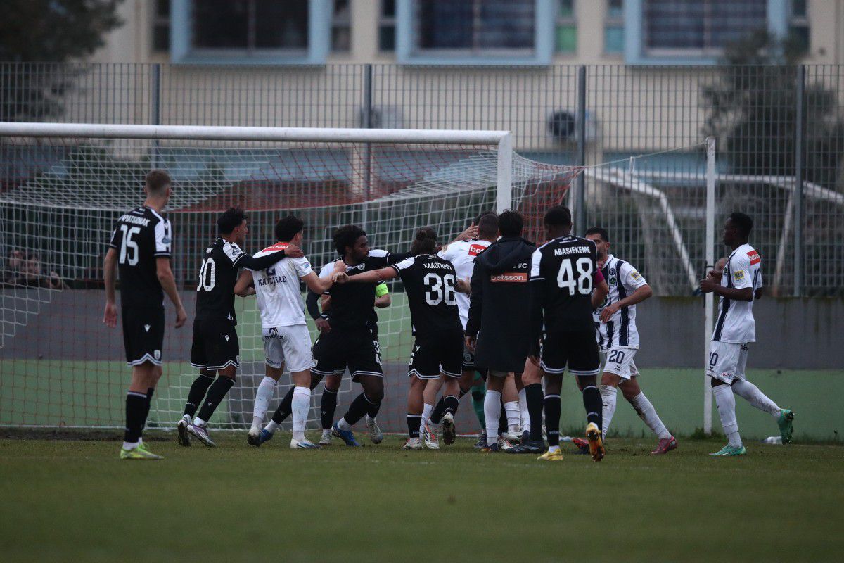 Χαμός στο ΠΑΟΚ Β΄ - Ηρακλής μετά το buzzer beater του Ντέλετιτς, παίκτες πιάστηκαν στα χέρια (gallery/vid)